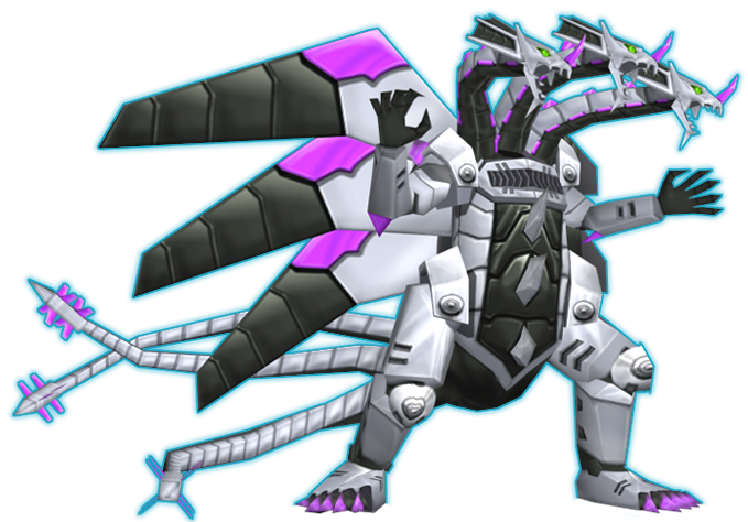 Mechanical_ Dragon_ Creature_ Render PNG Image