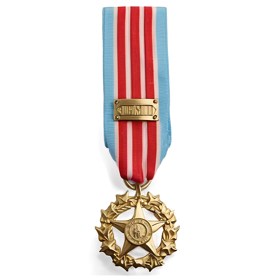 Medal Of Honor With Ribbon Png Gyc7 PNG Image