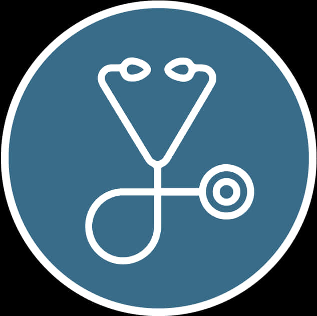 Medical Stethoscope Icon PNG Image