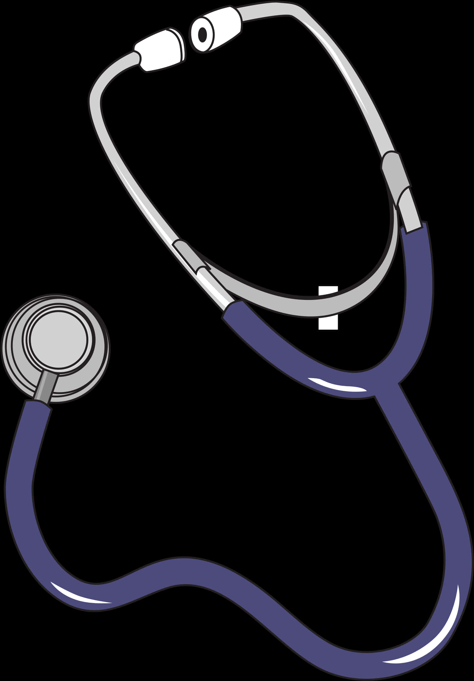 Medical Stethoscope Vector Illustration PNG Image