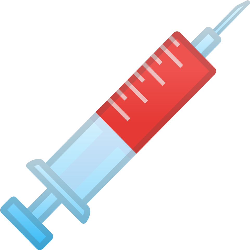 Medical Syringe Icon PNG Image