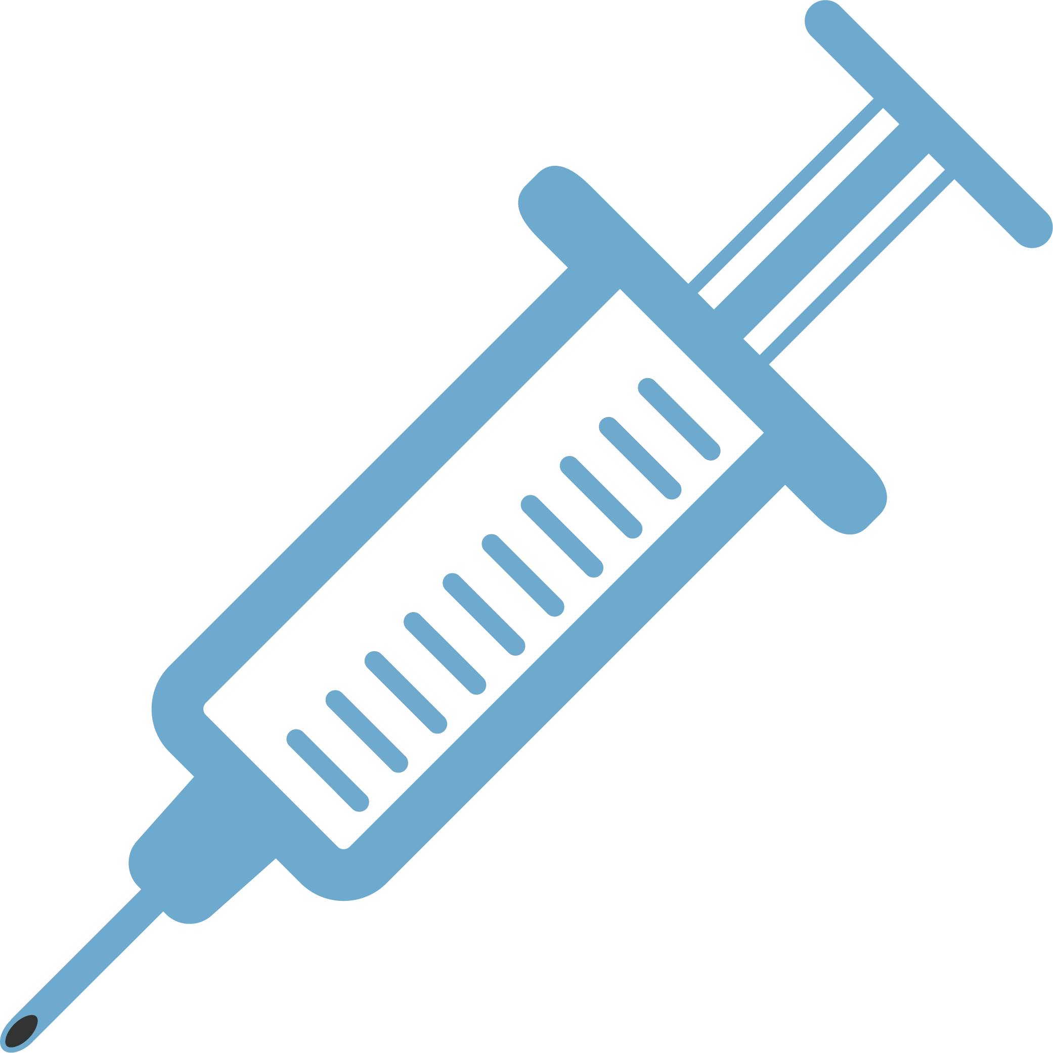 Medical Syringe Icon PNG Image