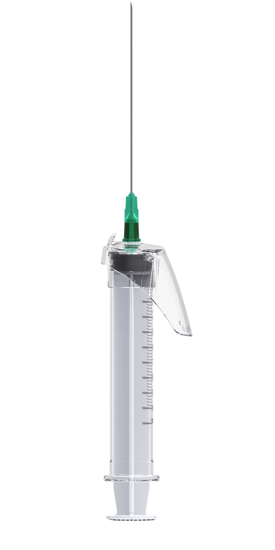 Medical Syringe Transparent Background PNG Image