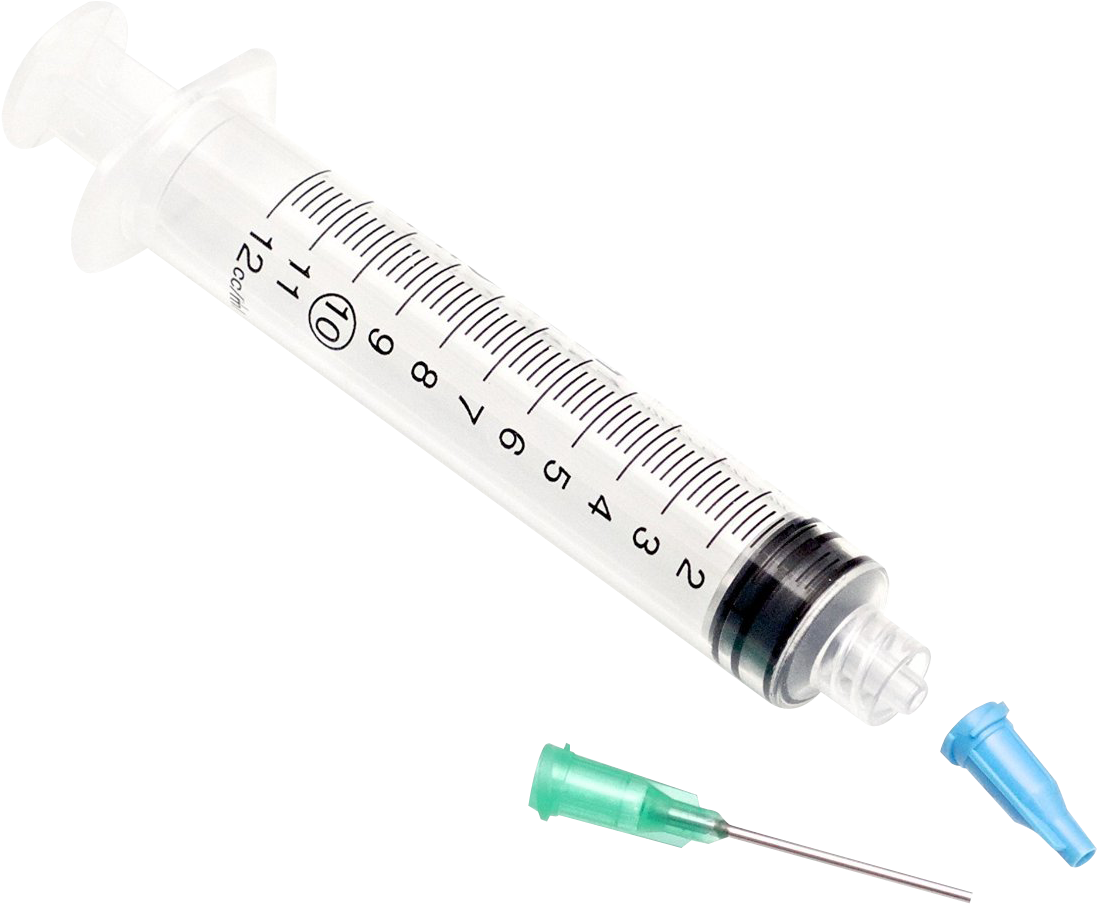 Medical Syringeand Needle PNG Image