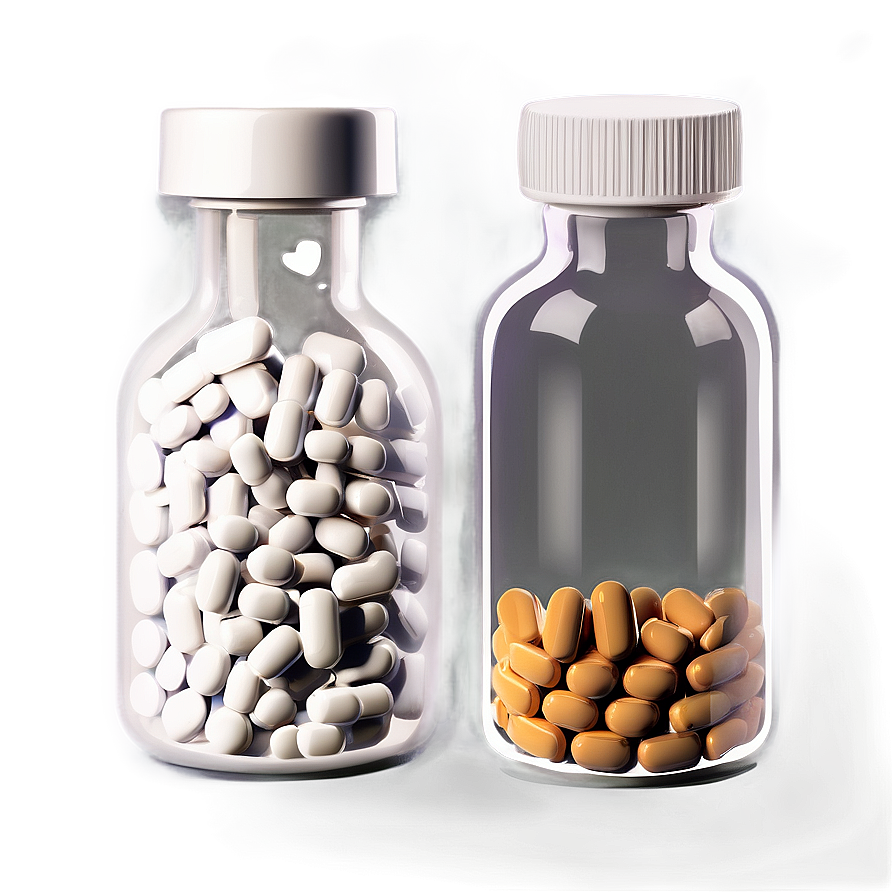 Medication Bottle Clipart Png 05252024 PNG Image