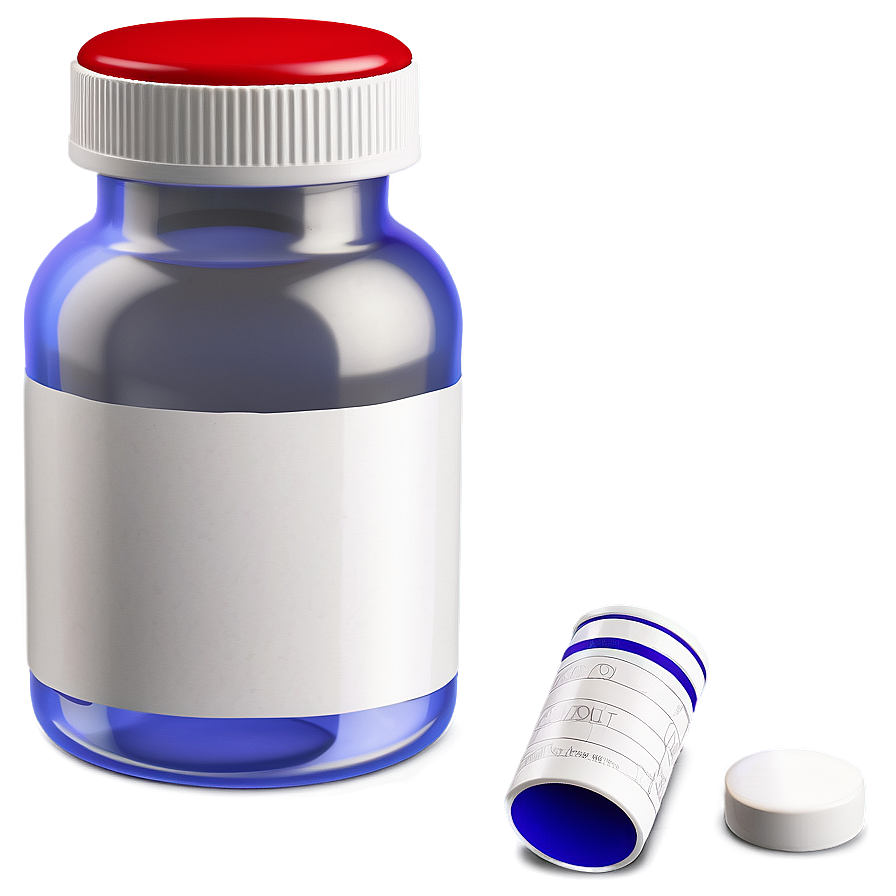 Medication Bottle Clipart Png Xmg68 PNG Image