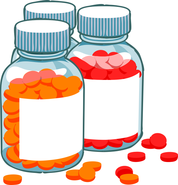 Medication_ Bottles_ Vector_ Illustration PNG Image