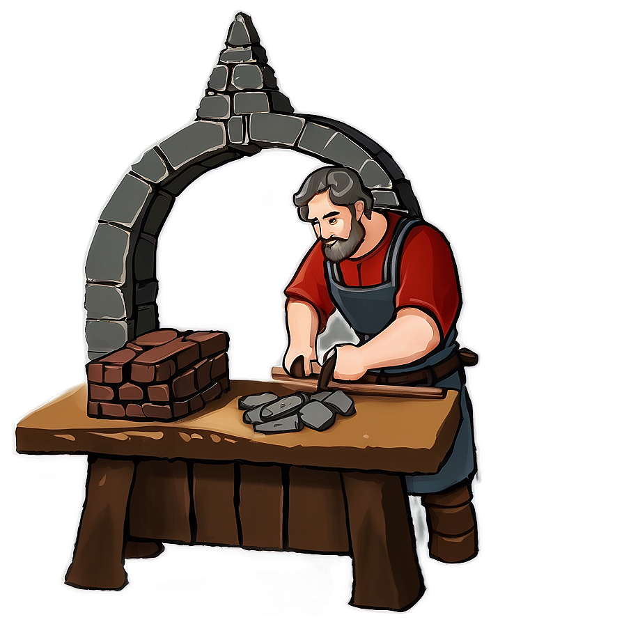 Medieval Blacksmith Forge Png 78 PNG Image