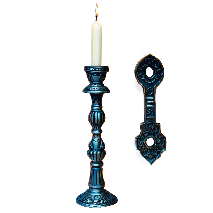 Medieval Candlestick Replica Png 06262024 PNG Image