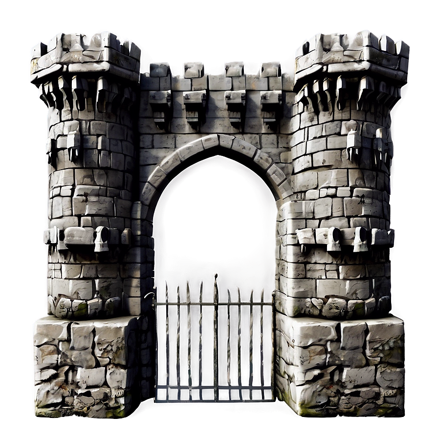 Medieval Castle Gate Png Rxx1 PNG Image