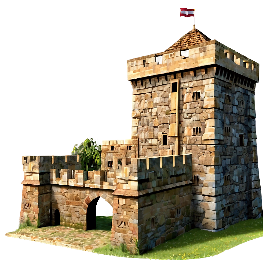 Medieval Castle Tower Png Lpm PNG Image