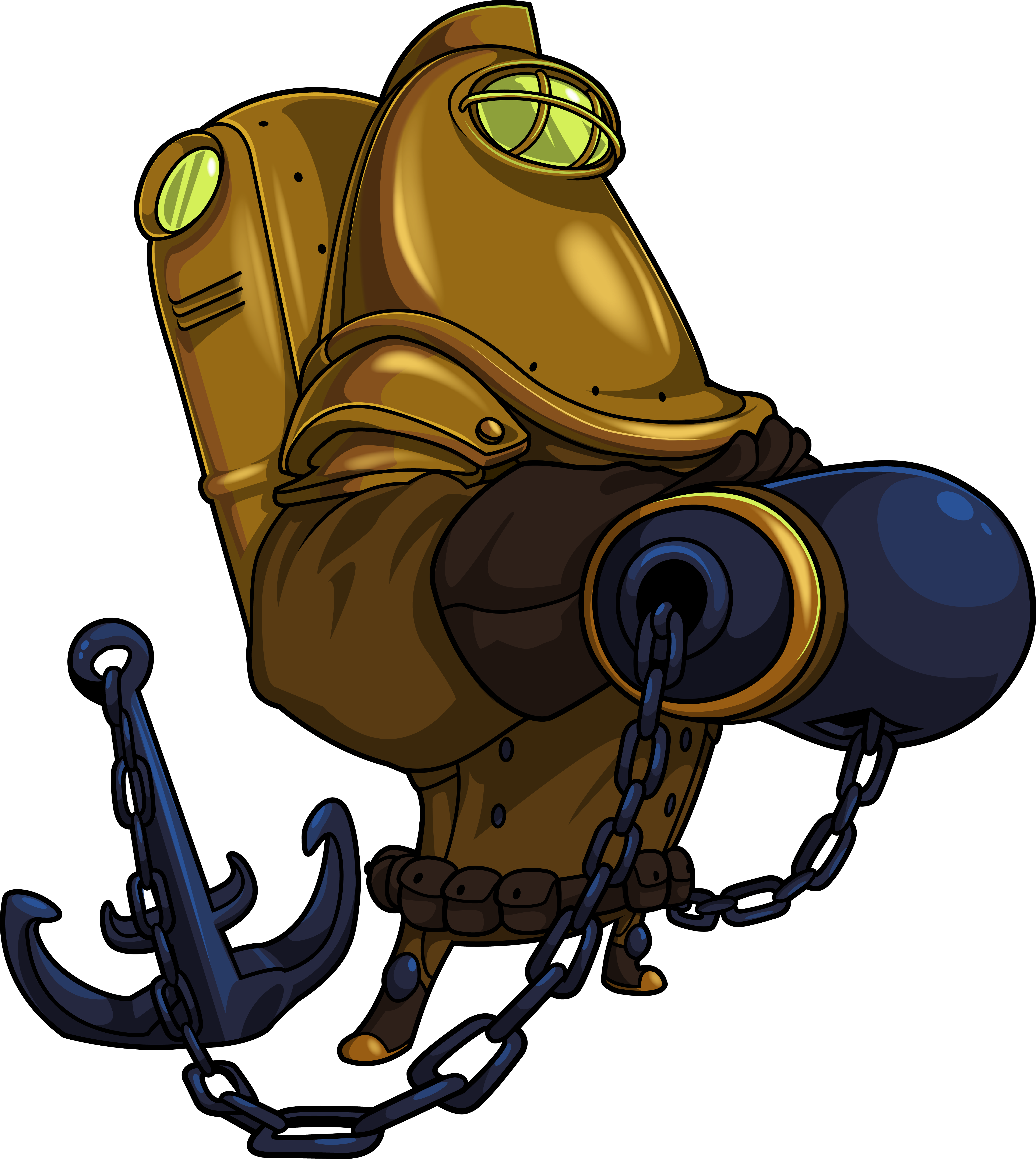 Medieval Diving Suit Knight PNG Image