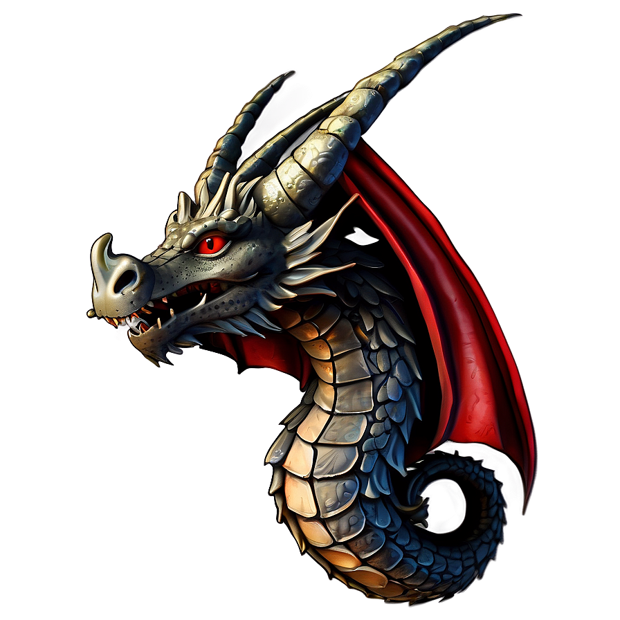 Medieval Dragon Symbol Png 05032024 PNG Image