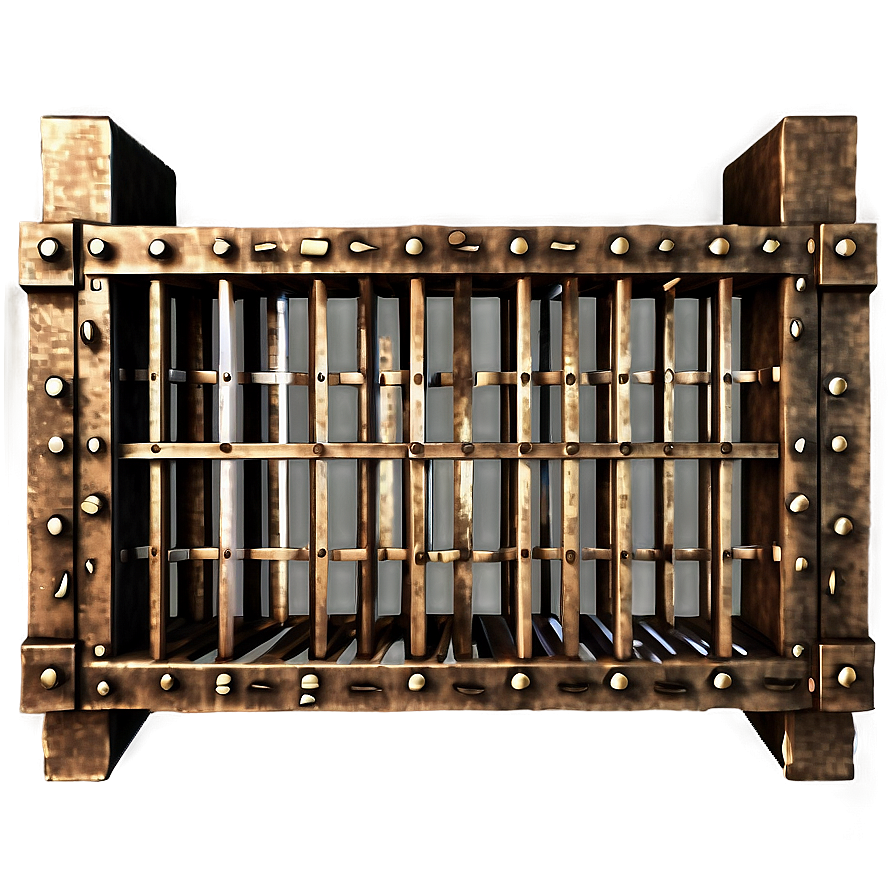 Medieval Dungeon Cage Png Uad PNG Image