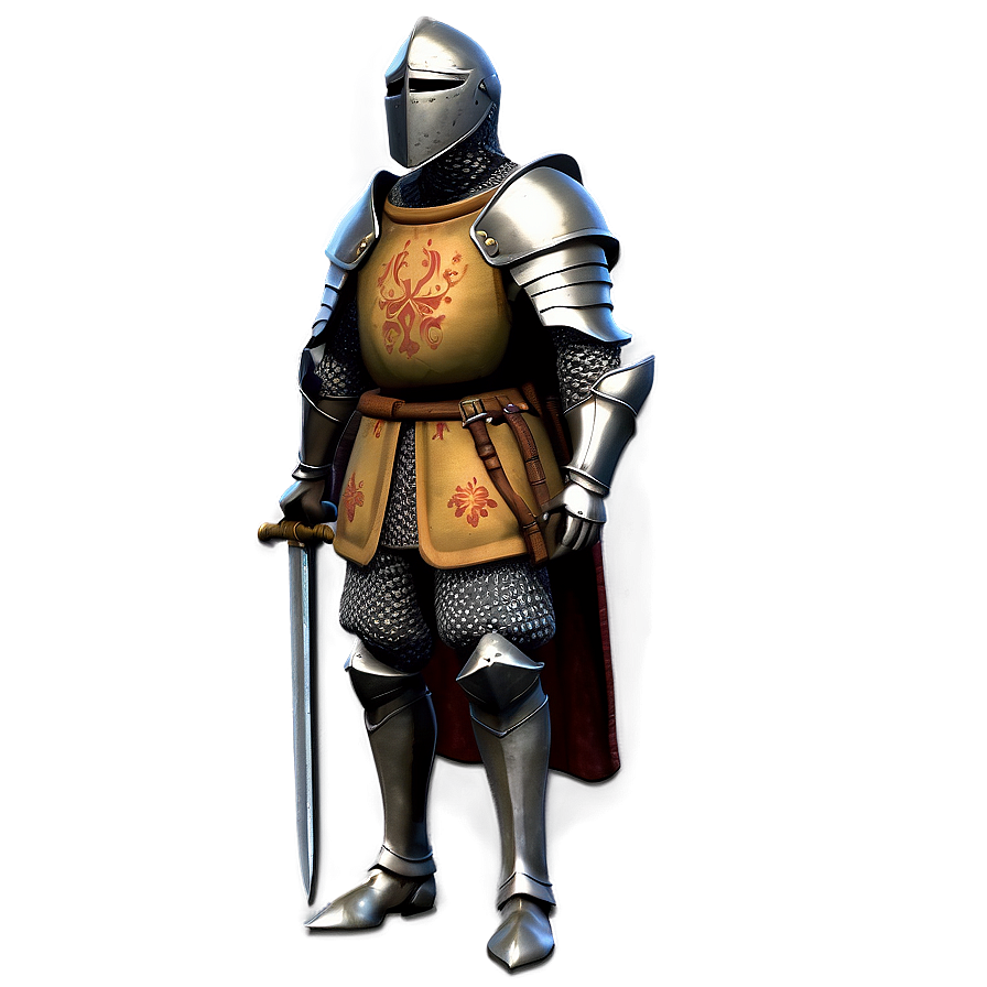 Medieval Game Character Knight Png 06262024 PNG Image