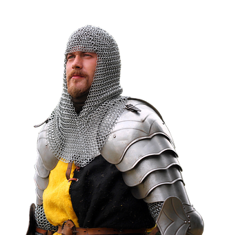 Medieval Knight Portrait PNG Image