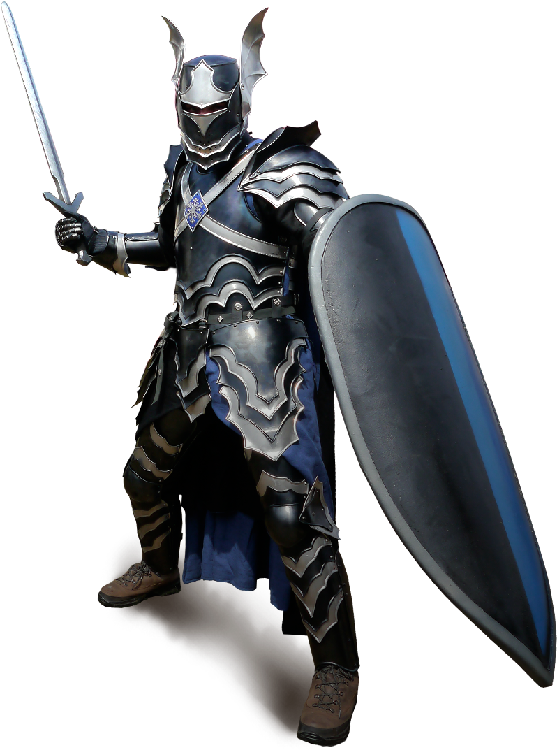 Medieval Knightin Armor PNG Image