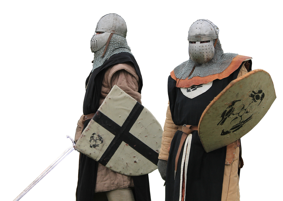 Medieval Knights Readyfor Battle PNG Image