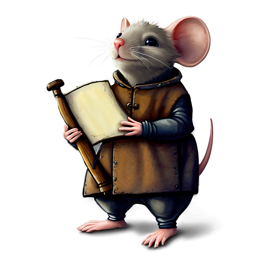 Medieval Mouse Png 05042024 PNG Image