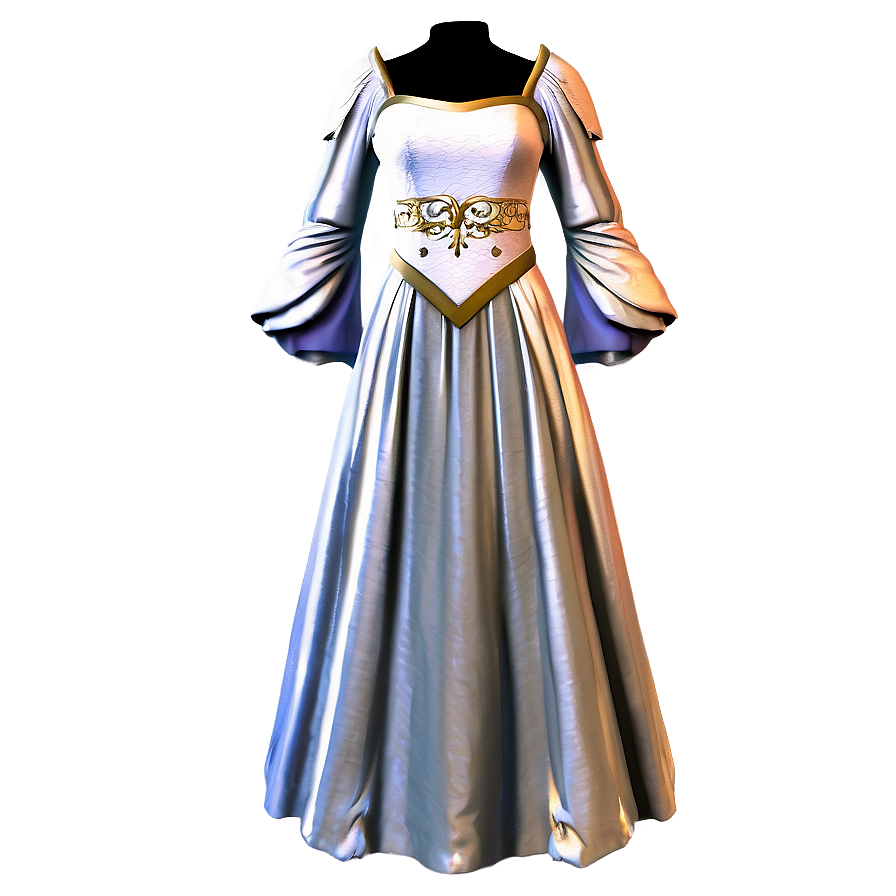 Medieval Princess Dress Png Xmv71 PNG Image