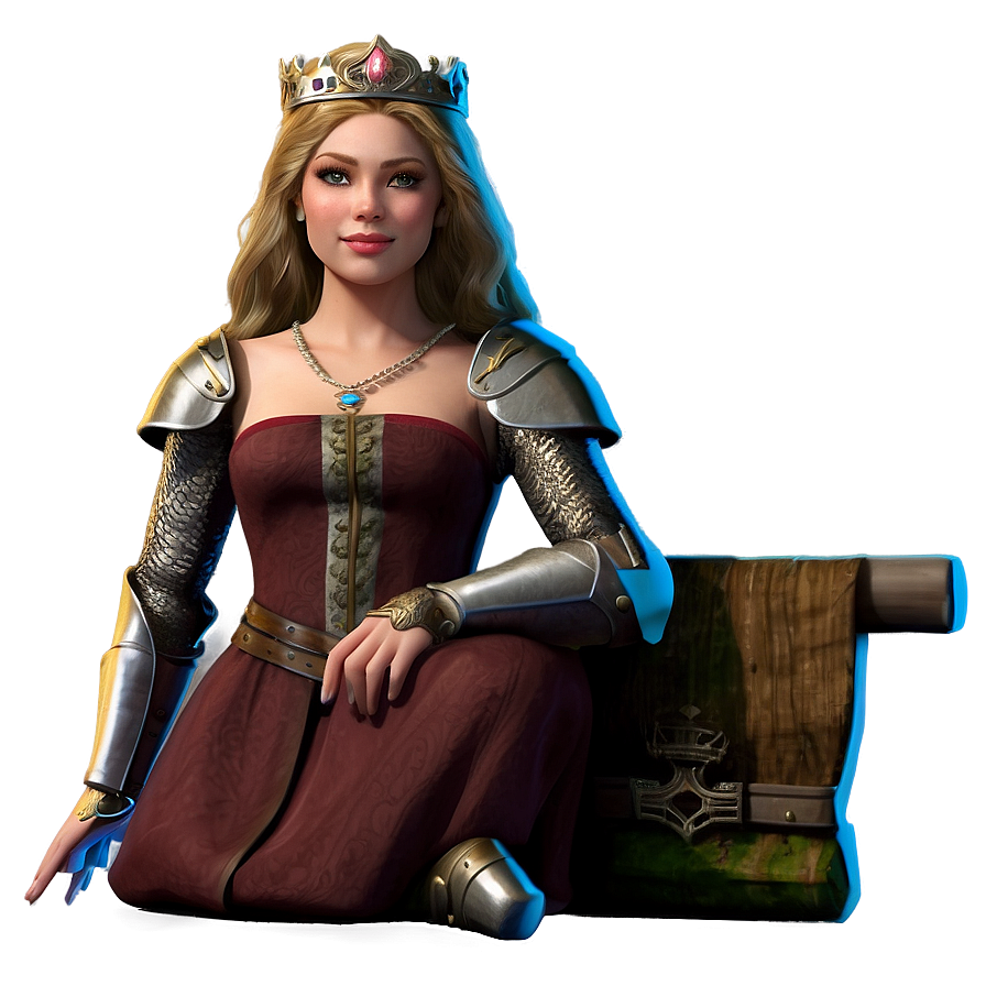 Medieval Princess Png Ikq PNG Image