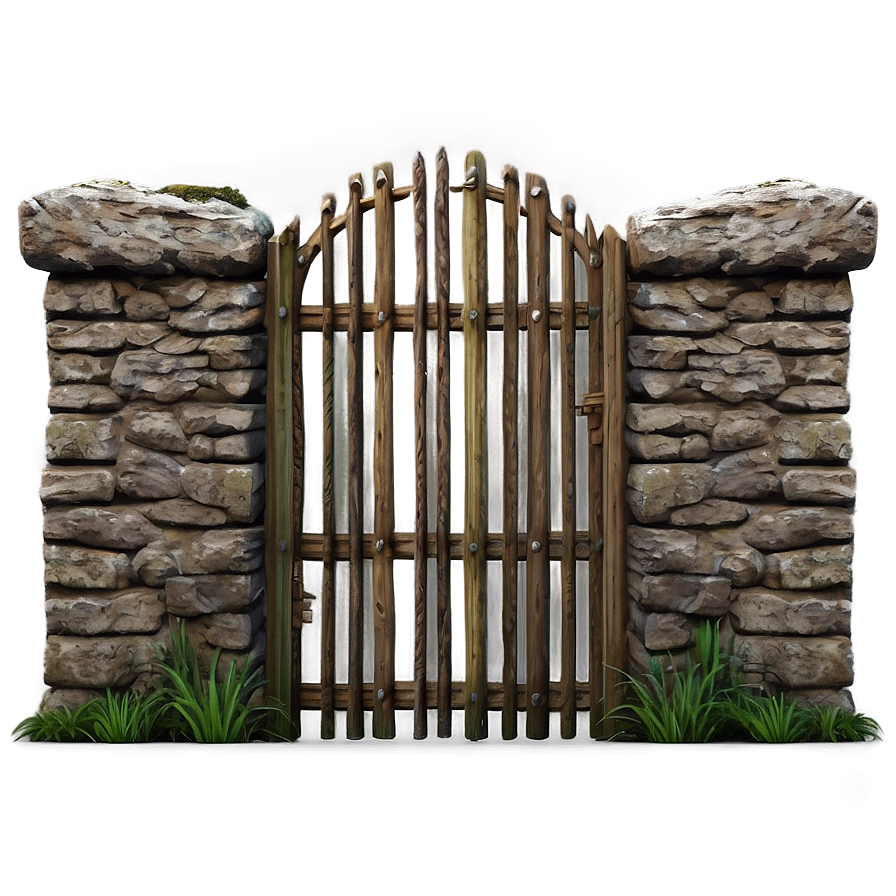 Medieval Stone Fence Png 22 PNG Image