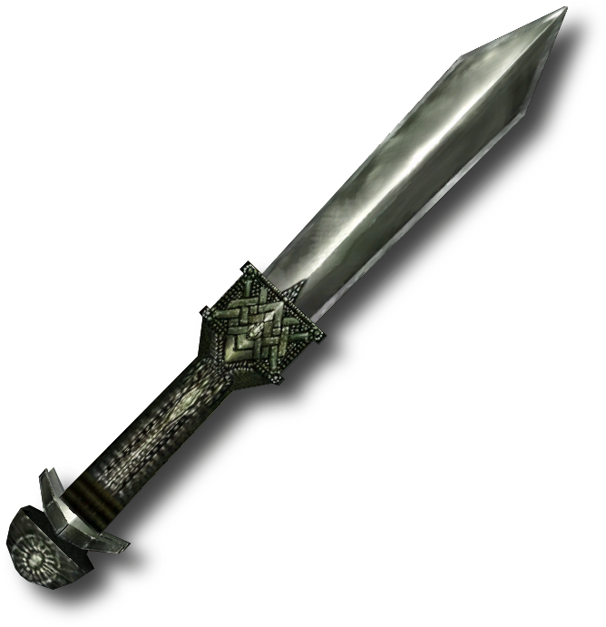 Medieval Style Dagger PNG Image