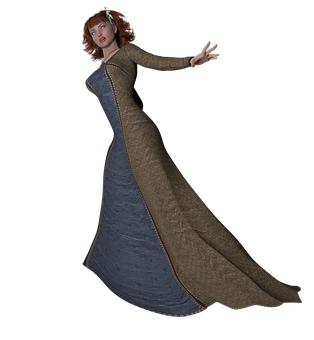 Medieval Style3 D Character Pose PNG Image