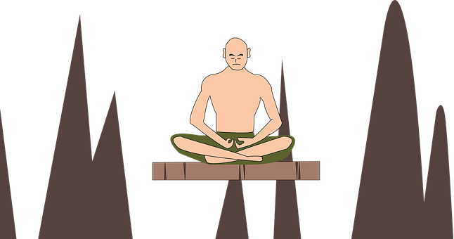 Meditating Avatar Aang PNG Image