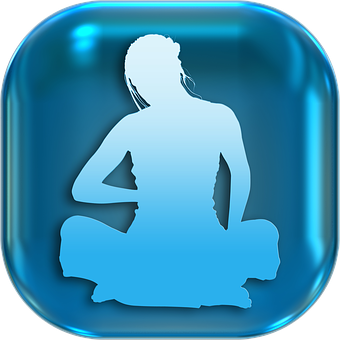 Meditation App Icon PNG Image