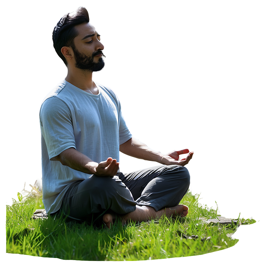 Meditation In Nature Png 19 PNG Image