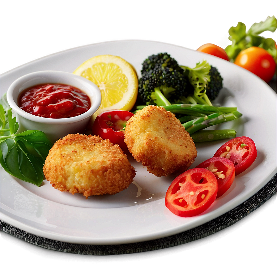 Mediterranean Chicken Nuggets Png 06202024 PNG Image