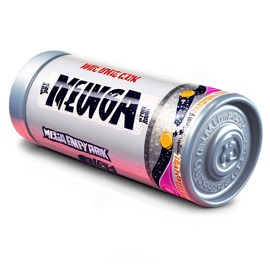 Mega Energy Drink Can Png Pky PNG Image