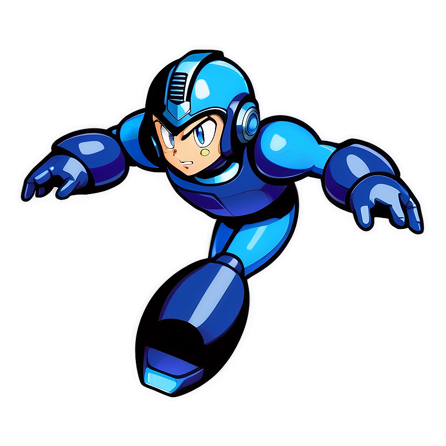 Mega Man 2 Classic Scene Png Hkm PNG Image