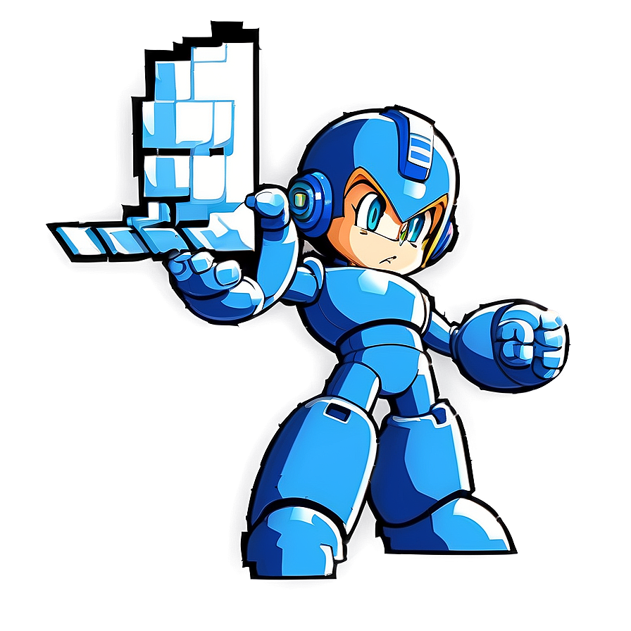 Mega Man 8-bit Png 06242024 PNG Image