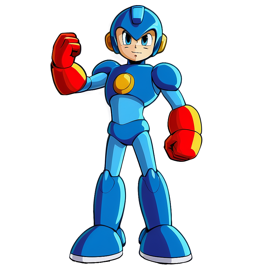 Mega Man And Rush Png Ryr PNG Image