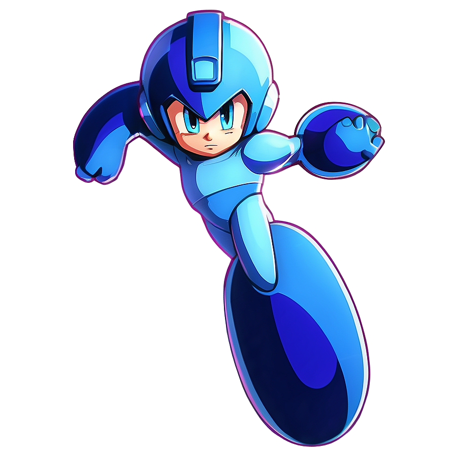 Mega Man Battle Stance Png 06242024 PNG Image