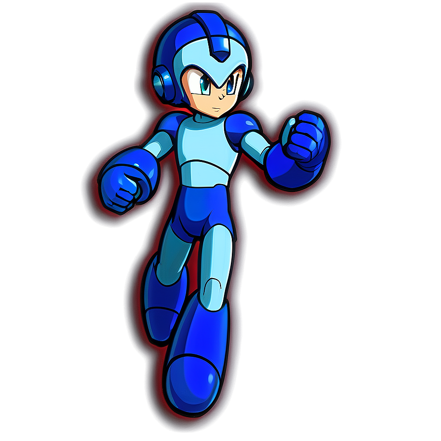 Mega Man Running Png 6 PNG Image