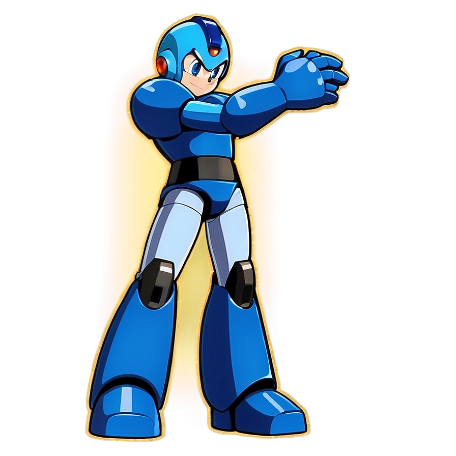 Mega Man Victory Pose Png Tvq56 PNG Image