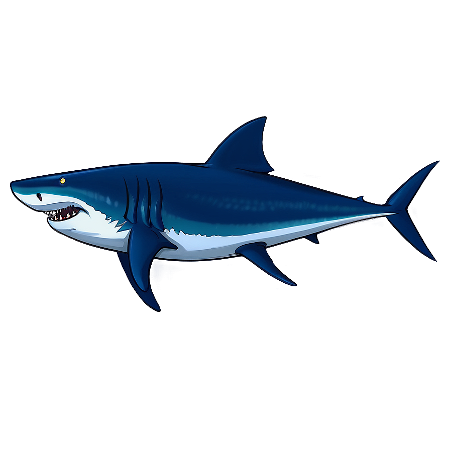 Megalodon Cartoon Png 4 PNG Image