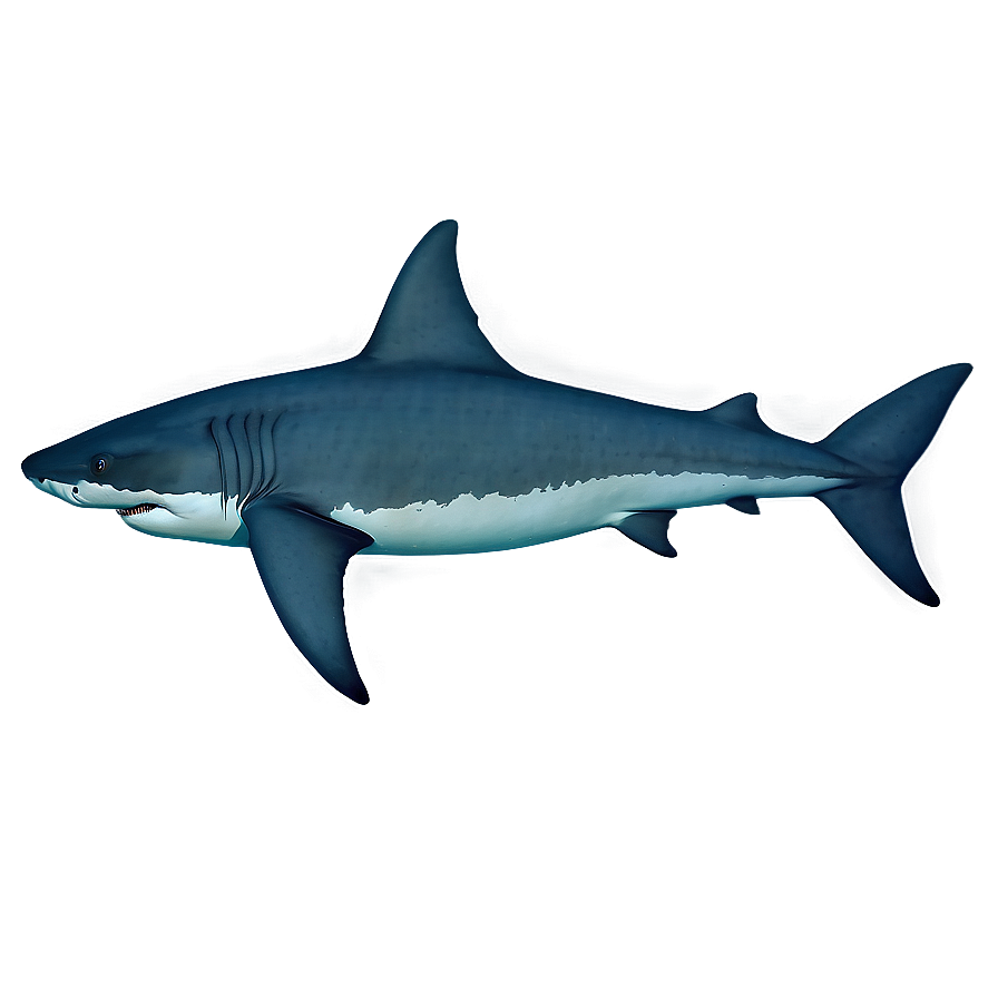 Megalodon In Deep Sea Png 06122024 PNG Image