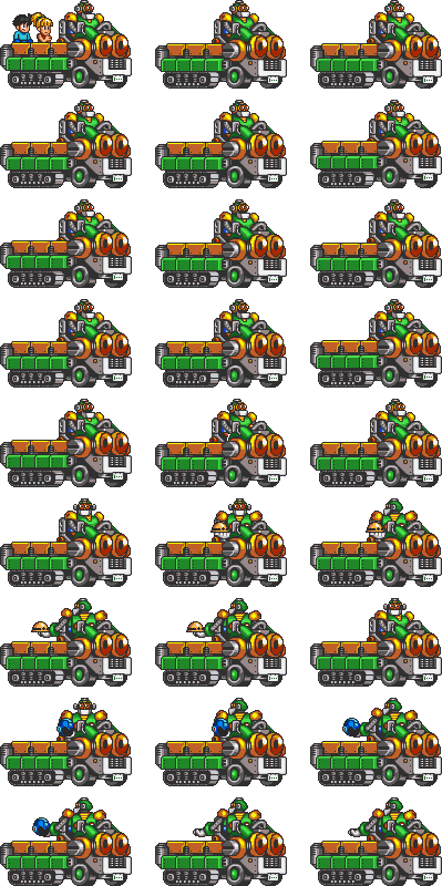 Megaman Sprite Animation Sheet PNG Image