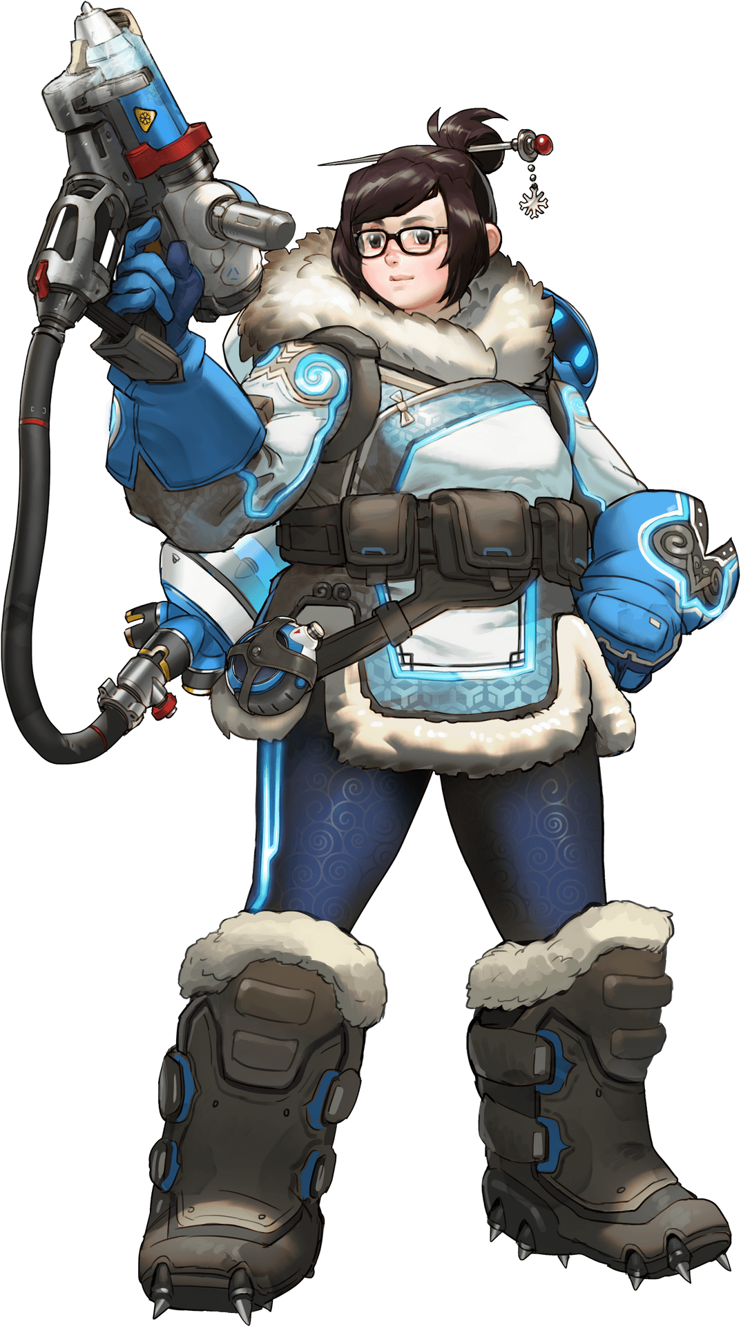 Mei Overwatch Character Artwork PNG Image