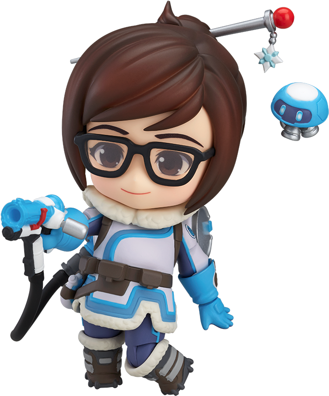 Mei Overwatch Nendoroid Figure PNG Image