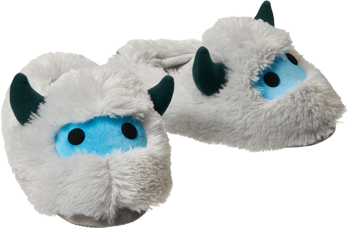 Mei Overwatch Snowball Slippers PNG Image