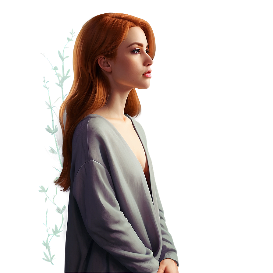 Melancholy Mood Art Png 05212024 PNG Image