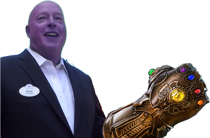 Meme Man With Infinity Gauntlet PNG Image