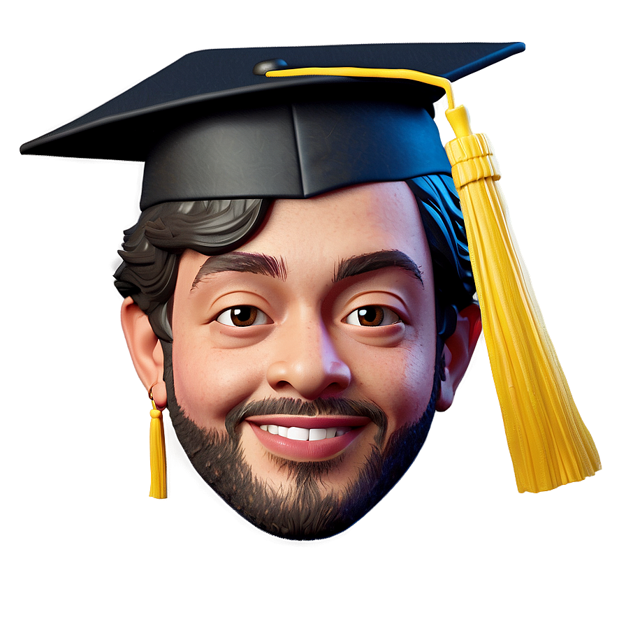 Memoji In Graduation Cap Png Nww17 PNG Image