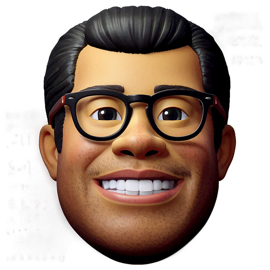 Memoji With Glasses Png 21 PNG Image