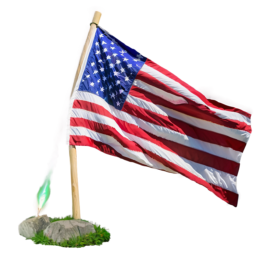 Memorial Day Half Staff Flag Png 05212024 PNG Image